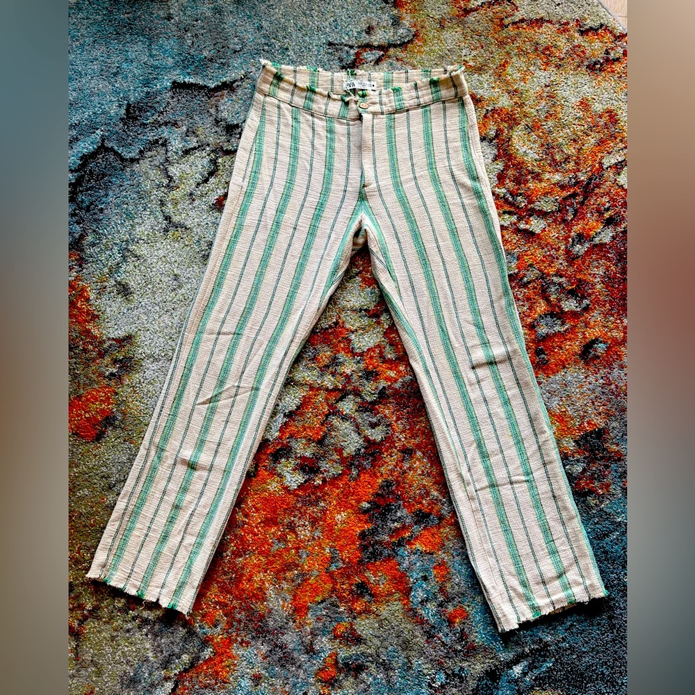 Zara Knit Beach Pants Sz med